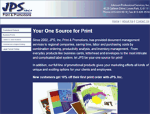 Tablet Screenshot of johnsonproservices.com